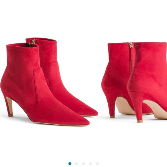 Nwt Good American Icon Bootie Size 7w 